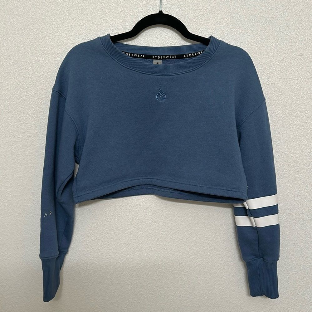 Ryderwear Women’s Blue Cropped Jacket